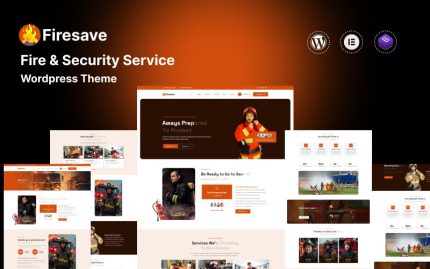 Firesave - Yangın ve Güvenlik Hizmetleri WordPress Teması