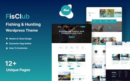 Fisclub - Balıkçılık ve Avcılık WordPress Teması