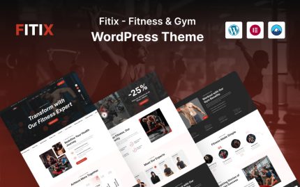 Fitix - Fitness ve Spor Salonu WordPress Teması