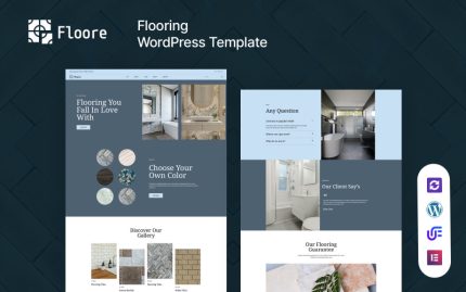 Floore - Fayans, Döşeme, Kaldırım ve Fayans WordPress Teması
