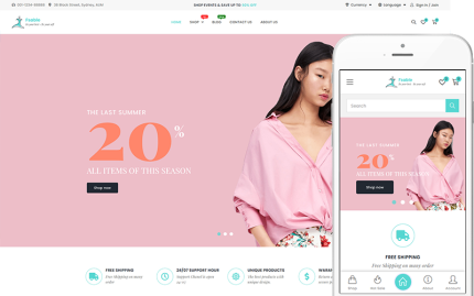Fsable - Moda ve Giyim için WooCommerce Teması
