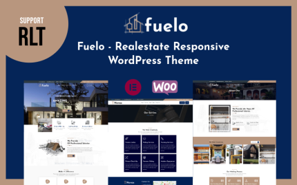 Fuelo - Mobil Uyumlu Emlak WordPress Teması