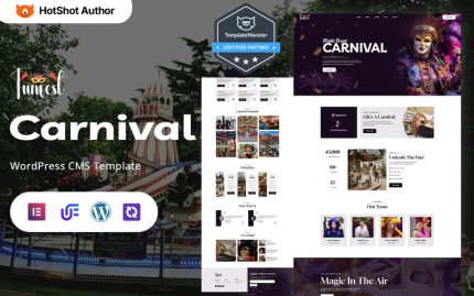 Funfest - Lunapark ve Karnaval Etkinlikleri WordPress Elementor Teması