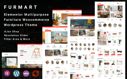 FurMart - Çok Amaçlı Mobilya WooCommerce Elementor Teması