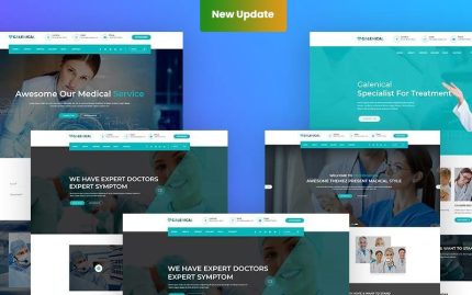 Galenical - Medikal ve Sağlık Hizmeti Mobil Uyumlu WordPress Teması