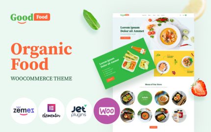 GoodFood - Şık Organik Gıda Teması WooCommerce Teması