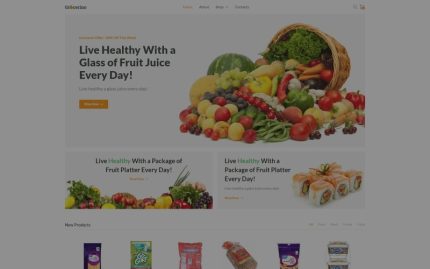 Grocerino - Market Woocommerce Teması