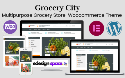 Grocery City - Çok Amaçlı Market Woocommerce ve WordPress Teması