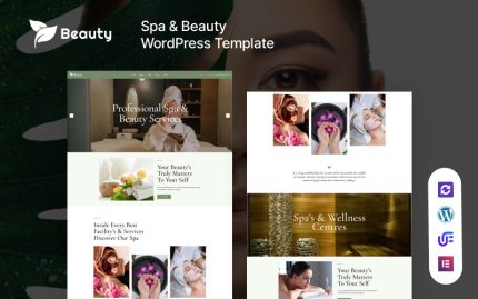 Güzellik - Spa, Cilt Bakımı ve Güzellik WordPress Teması