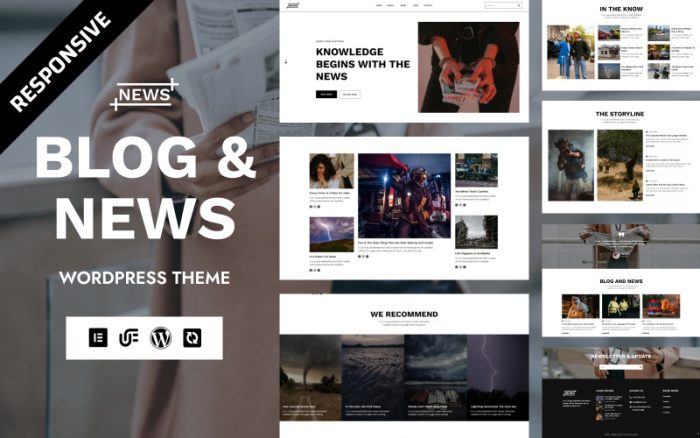 Haber Nabzı - Dijital Haberler ve Dergi WordPress Elementor Teması