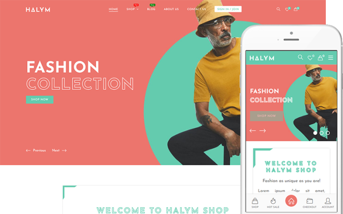 Halym - Giyim ve Moda WooCommerce Teması