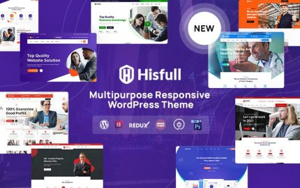 Hisfull - Çok Amaçlı Mobil Uyumlu WordPress Teması