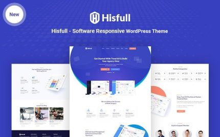 Hisfull - Yazılıma Mobil Uyumlu WordPress Teması