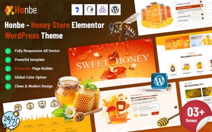 Honbe - Bal Mağazası WordPress Teması