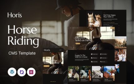 Horis - Horses Club Çok Amaçlı Mobil Uyumlu WordPress Teması