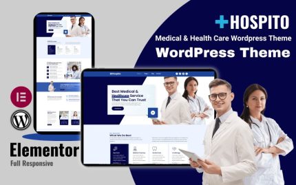 Hospito - Tıp ve Sağlık Tam Mobil Uyumlu WordPress Teması