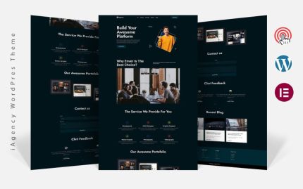 iAgencys - Yaratıcı Ajans Elementor WordPress Teması