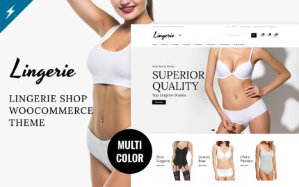 İç Çamaşırı ve Moda - Mobil Uyumlu WooCommerce Teması