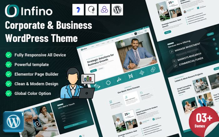 Infino - Kurumsal İş WordPress Teması