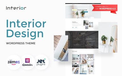 Interior - Duyarlı İç Tasarım Şirketi WordPress Teması