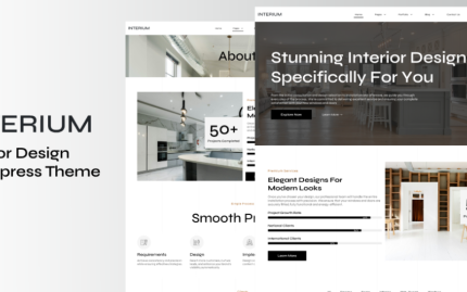 Interium - İç Tasarım Wordpress Teması