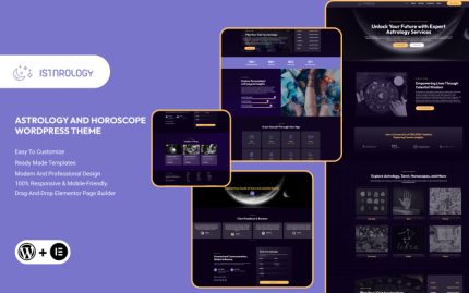 Istarology - Astroloji ve Ezoterik Burç Wordpress Teması