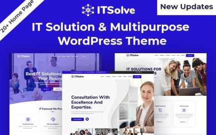 IT-Solve - BT& İş Kurumsal Elementor WordPress Teması.