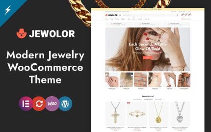 Jewolor - Kuyumcu Modern Elementor WooCommerce Teması