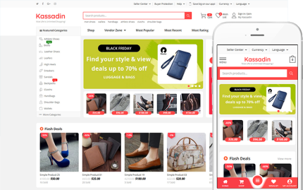 Kassadin - Çok Satıcılı Pazaryeri Web Sitesi Teması