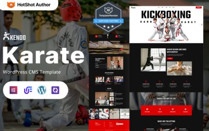 Kendo - Karate Dojo ve Dövüş Sanatları karate WordPress Mobil Uyumlu Teması