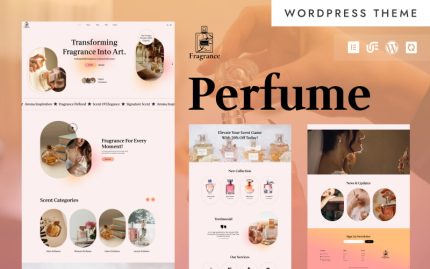 Koku - Parfüm ve Kozmetik WooCommerce Elementor Teması