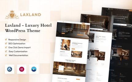 Laxland - Lüks Otel WordPress Teması