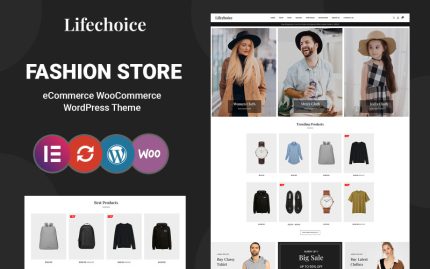 Lifechoice - Moda ve Aksesuarlar WooCommerce Teması -> Lifechoice - Modern Moda ve Aksesuarlar WooCommerce Teması