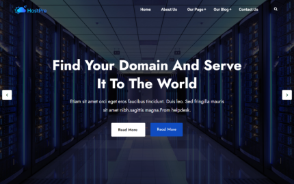 Locker - Mobil Uyumlu Web Hosting WordPress Temaları