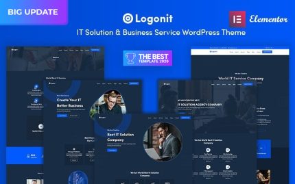Logonit - BT Çözümleri ve Kurumsal Hizmet Mobil Uyumlu WordPress Teması