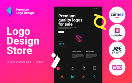 Logoster - Modern ve Yaratıcı Logo Tasarım Dükkanı WooCommerce Teması