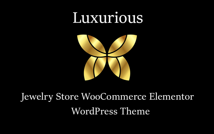 Lüks - Mücevher Mağazası WooCommerce Elementor WordPress Teması