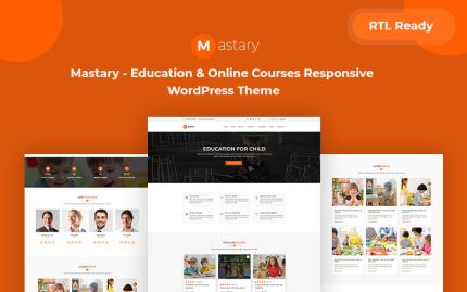 Mastary - Çevrimiçi Kurslar, ÖYS ve Eğitim Mobil Uyumlu WordPress Teması