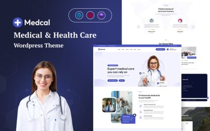 Medcal - Tıbbi ve Sağlık Bakımı Wordpress Teması