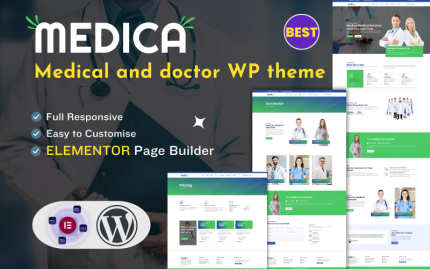 Medica Tıp Doktoru Wordpress Mobil Uyumlu Tema