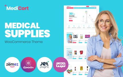 MediCort - Klasik Medikal E-Ticaret Elementor WooCommerce Teması