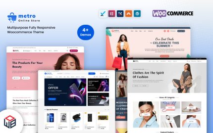 Metro - Elektronik MegaMağaza WooCommerce Teması