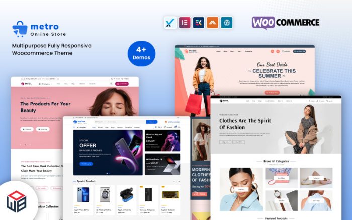 Metro - Elektronik MegaMağaza WooCommerce Teması