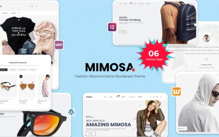 Mimosa - Moda E-Ticaret WooCommerce Teması