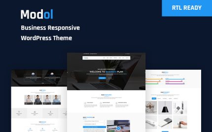 Modol - Kurumsal Mobil Uyumlu WordPress Teması
