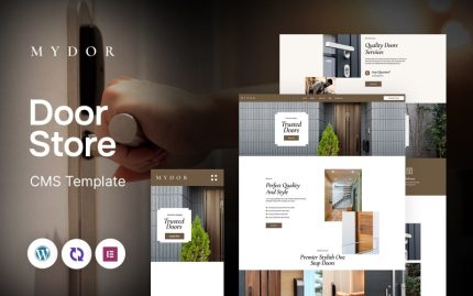 Mydor- Door Store Çok Amaçlı Mobil Uyumlu WordPress Teması