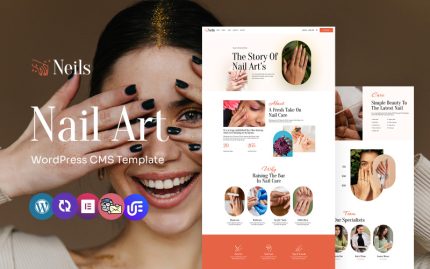 Neils - Oje ve Tırnak Temizleyici Çok Amaçlı WordPress Elementor Teması