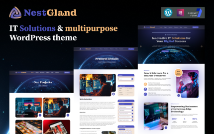 NestGland – BT Çözümleri ve Çok Amaçlı WordPress Teması