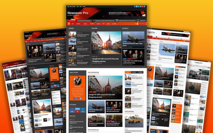 Newsever Pro – En İyi Mobil Uyumlu Haber ve Dergi Siteleri için ideal bir WordPress Teması