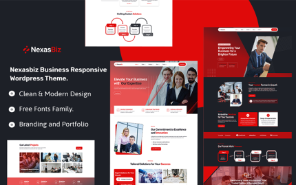 Nexasbiz İş Mobil Uyumlu WordPress Teması